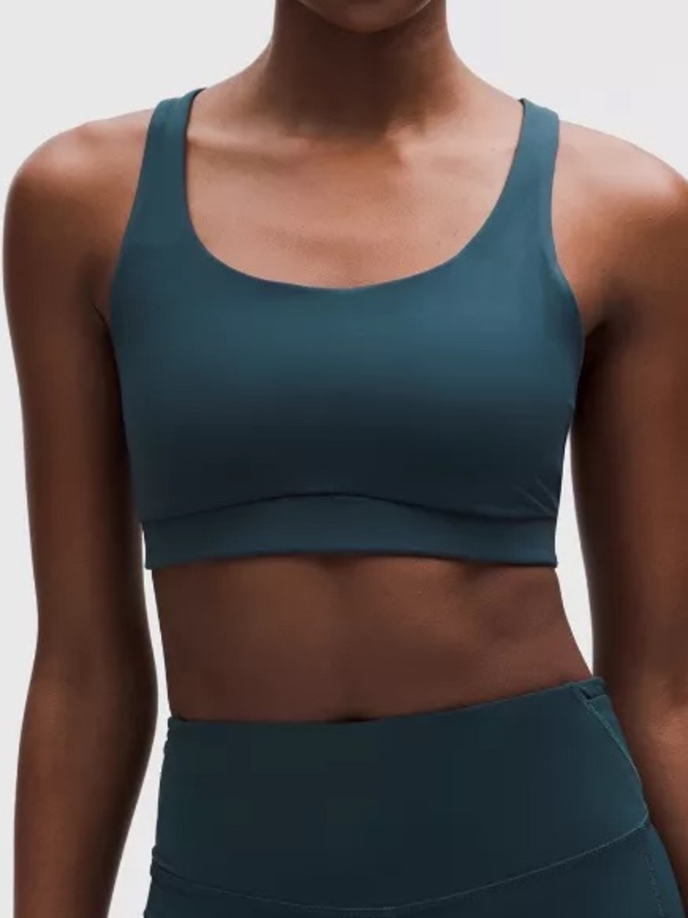 Lululemon NEW Energy Bra Medium Support, B-D Cups *Evolve Indochine Blue - Picture 2 of 5